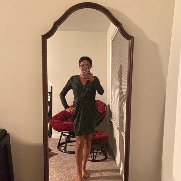 BCBGeneration Black sparkle dress. Never worn - Picture 2 of 4